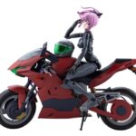 Megalomaria Unlimited Universe Plastic Model Kit Emulator Riding Package 16 cm