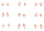 Megami Device M.S.G 09 Accessory Set 1/1 Hand Set Skin Color B