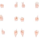 Megami Device M.S.G 09 Accessory Set 1/1 Hand Set Skin Color B