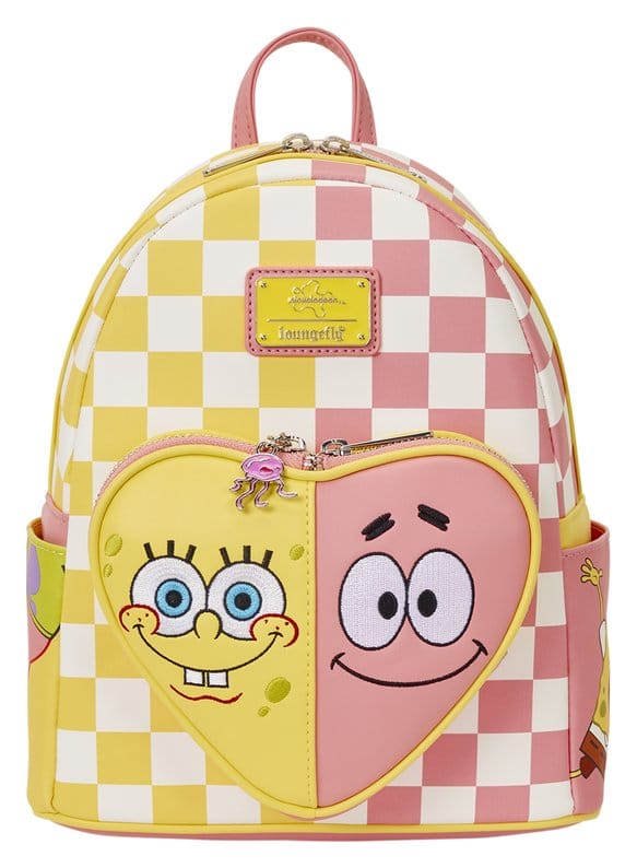 x_lf-nicbk0101 Nickelodeon by Loungefly Crossbody Spongebob Squarepants and Patrick Star - immagine 1