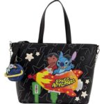 Lilo & Stitch by Loungefly Canvas Tote Bag Space Adventure