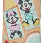 Mickey & Minnie Beach Fun Zip Around Wallet