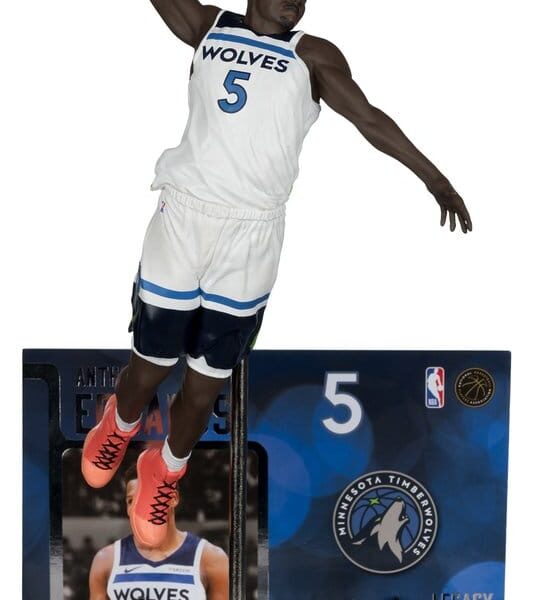 NBA McFarlane's SportsPicks Action Figure Anthony Edwards (Minnesota Timberwolves) 21 cm
