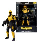 Helldivers II McFarlane Gaming Edition Action Figure T4-40 Gold Eagle 18 cm - immagine 4