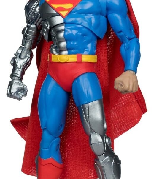 DC Multiverse McFarlane Vault Collection Action Figure Cyborg Superman (Revenge of the Green Lanterns) 18 cm