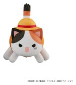 One Piece Mega Cat Project Nyan Piece Nyan! Luffy & the Seven Warlords of the Sea Mini Figures 3 cm Blind Box Display (8) (Repeat) - immagine 2