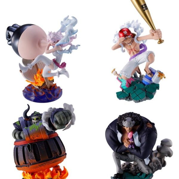 One Piece Petitrama series LOGBOX RE BIRTH Ver. Egghead 02 Mini Figures 8 cm Blind Box Display (4)
