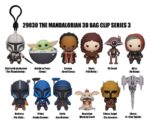 Star Wars The Mandalorian 3D PVC Bag Clips Series 3 Blind Bag Display (24) - immagine 2