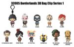 Borderlands 3D PVC Bag Clips Series 1 Blind Bag Display (24) - immagine 2