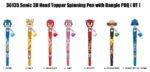 Sonic 3D Head Topper Spinning Pen Display (12) - immagine 2