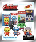 Marvel 3D PVC Bag Clips Series 1 Avengers 60th Comic Covers Blind Bag Display (24) - immagine 2