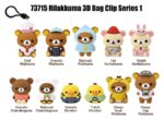 Rilakkuma 3D PVC Bag Clips Series 1 Blind Bag Display (24) - immagine 3