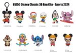 Disney Sports 3D PVC Bag Clips Series 55 Blind Bag Display (24) - immagine 2
