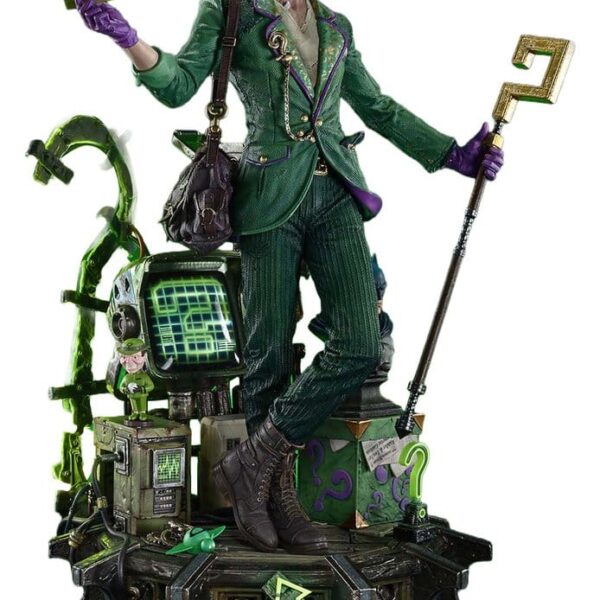 DC Comics Real Elite Masterline Series Statue 1/3 The Riddler All In One (Design by Carlos D'Anda) Deluxe Version 74 cm