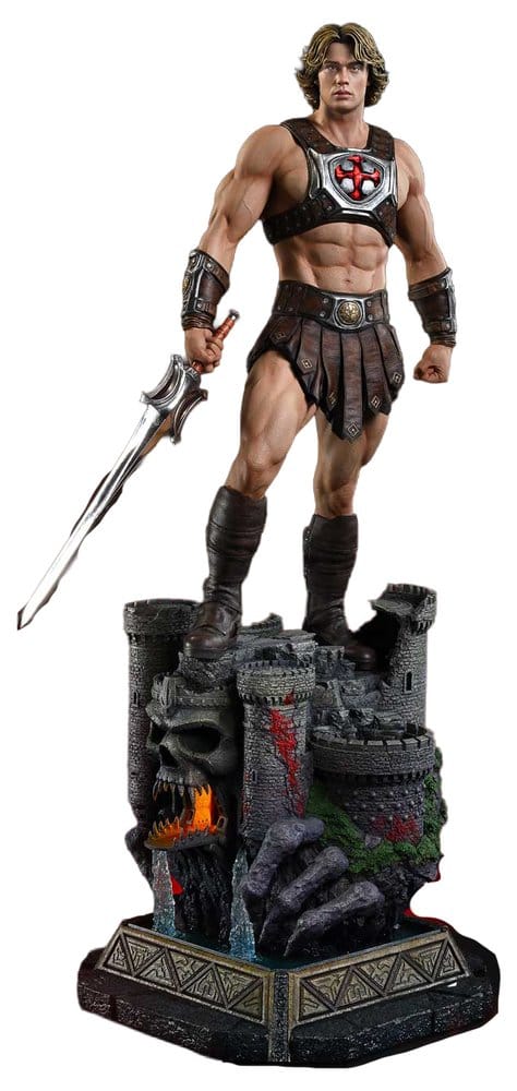 x_p1sremmou-02 Masters of the Universe (2026 Film) Real Elite Masterline Series Statue 1/3 He-Man 93 cm - immagine 1