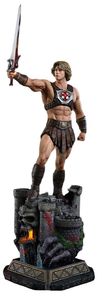 x_p1sremmou-02dx Masters of the Universe (2026 Film) Real Elite Masterline Series Statue 1/3 He-Man Deluxe Version 117 cm - immagine 1