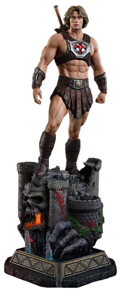 x_p1sremmou-02dxs Masters of the Universe (2026 Film) Real Elite Masterline Series Statue 1/3 He-Man DX Bonus Version 117 cm - immagine 1
