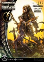 Aliens vs. Predator (Comic) Ultimate Premium Masterline Statue 1/4 Machiko & Broken Tusk Predator Deluxe Version 84 cm - immagine 5