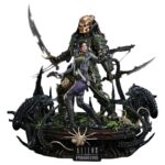 Aliens vs. Predator (Comic) Ultimate Premium Masterline Statue 1/4 Machiko & Broken Tusk Predator DX Bonus Version 84 cm