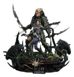 Aliens vs. Predator (Comic) Ultimate Premium Masterline Statue 1/4 Machiko & Broken Tusk Predator DX Bonus Version 84 cm