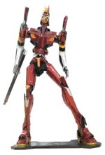 Evangelion Metallic Nano Plastic Model Unit 02 17 cm