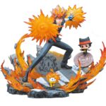 Reborn Resin Statue 1/6 Tsuna, Reborn & Natsu 37 cm