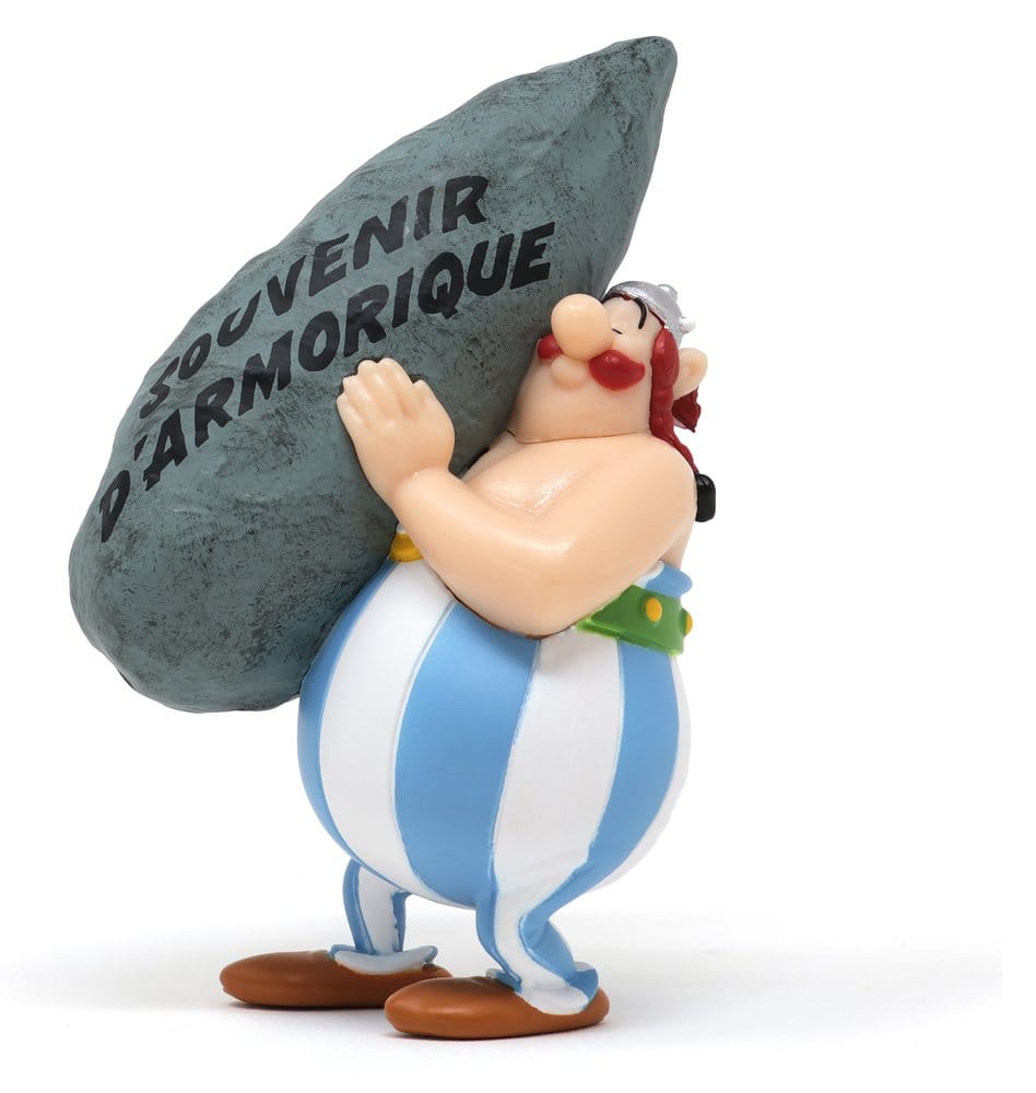 x_plt60308 Asterix PVC Figure Obelix Souvenir from Armorica 9 cm - immagine 1