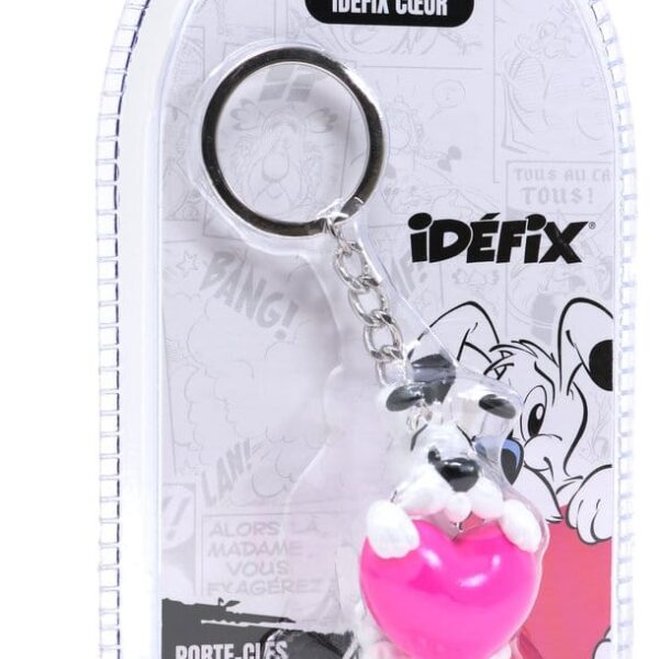 Asterix Keychain Dogmatix Pink Heart (Blister)