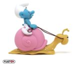 The Smurfs: Money Box Smurf on a Snail's Back 19 cm - immagine 5