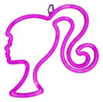 Barbie Wall Lamp LED Neon - immagine 2