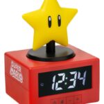 Super Mario Icon Alarm Clock Super Star 15 cm