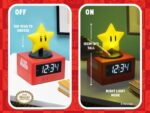 Super Mario Icon Alarm Clock Super Star 15 cm - immagine 2