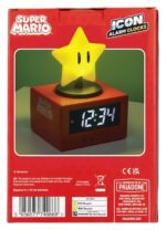 Super Mario Icon Alarm Clock Super Star 15 cm - immagine 4
