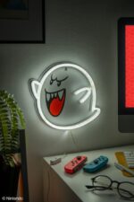 Super Mario LED Neon Wall Lamp Boo 23 x 23 cm - immagine 2