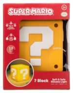 Super Mario SquishyGlo Silicon Light Question Block Rechargeable 13 cm - immagine 2