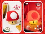 Super Mario SquishyGlo Silicon Light Super Mushroom Rechargeable 15 cm - immagine 2