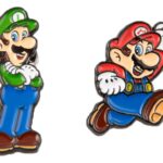 Super Mario Pin Badge 2-Pack