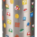 Super Mario Metal Water Bottle with Carry Loop