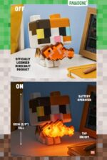 Minecraft GloBuddies Light Cat 15 cm - immagine 3