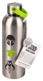The Mandalorian Metal Water Bottle Mandalorian & Grogu - immagine 3
