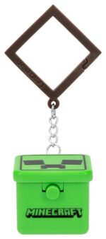 Minecraft Popz Backpack Buddies Keyrings Blind Box Assortment (24) - immagine 2