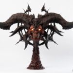 Diablo IV Art Mask Replica 1/1 Scale Lord of Hatred Mephisto 94 cm