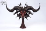 Diablo IV Art Mask Replica 1/2 Scale Mephisto 43 cm