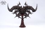 Diablo IV Art Mask Replica 1/2 Scale Mephisto 43 cm - immagine 5