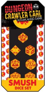 Dungeon Crawler Carl RPG Dice Set Smush