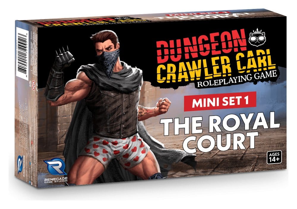 x_rgs02992 Dungeon Crawler Carl Miniatures Set 1 The Royal Court - immagine 1