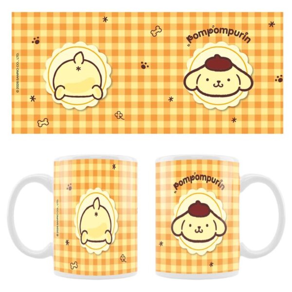 Sanrio Mug Pompompurin Squishy Cute Purin 01