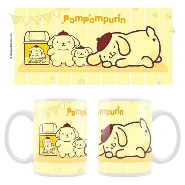 Sanrio Mug Pompompurin Squishy Cute Purin 02