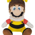 Super Mario Plush Figure Bee Mario 18 cm