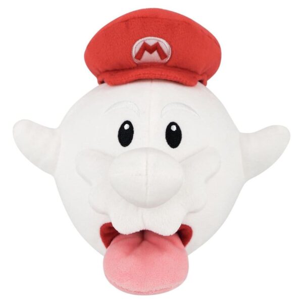 Super Mario Plush Figure Boo Mario 21 cm